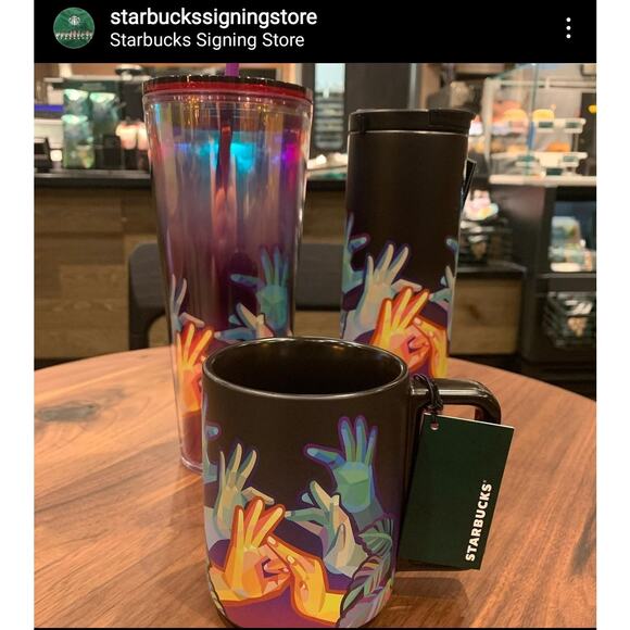 Starbucks Yiqiao Wang ASL Mug - Picture 6 of 7